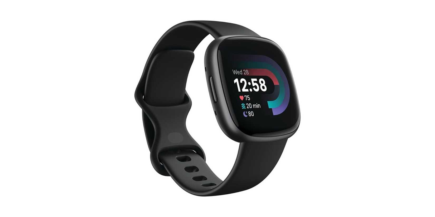 Image of Fitbit Versa 4  on a white background.
