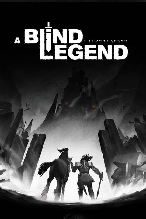 A Blind Legend video game cover art tag
