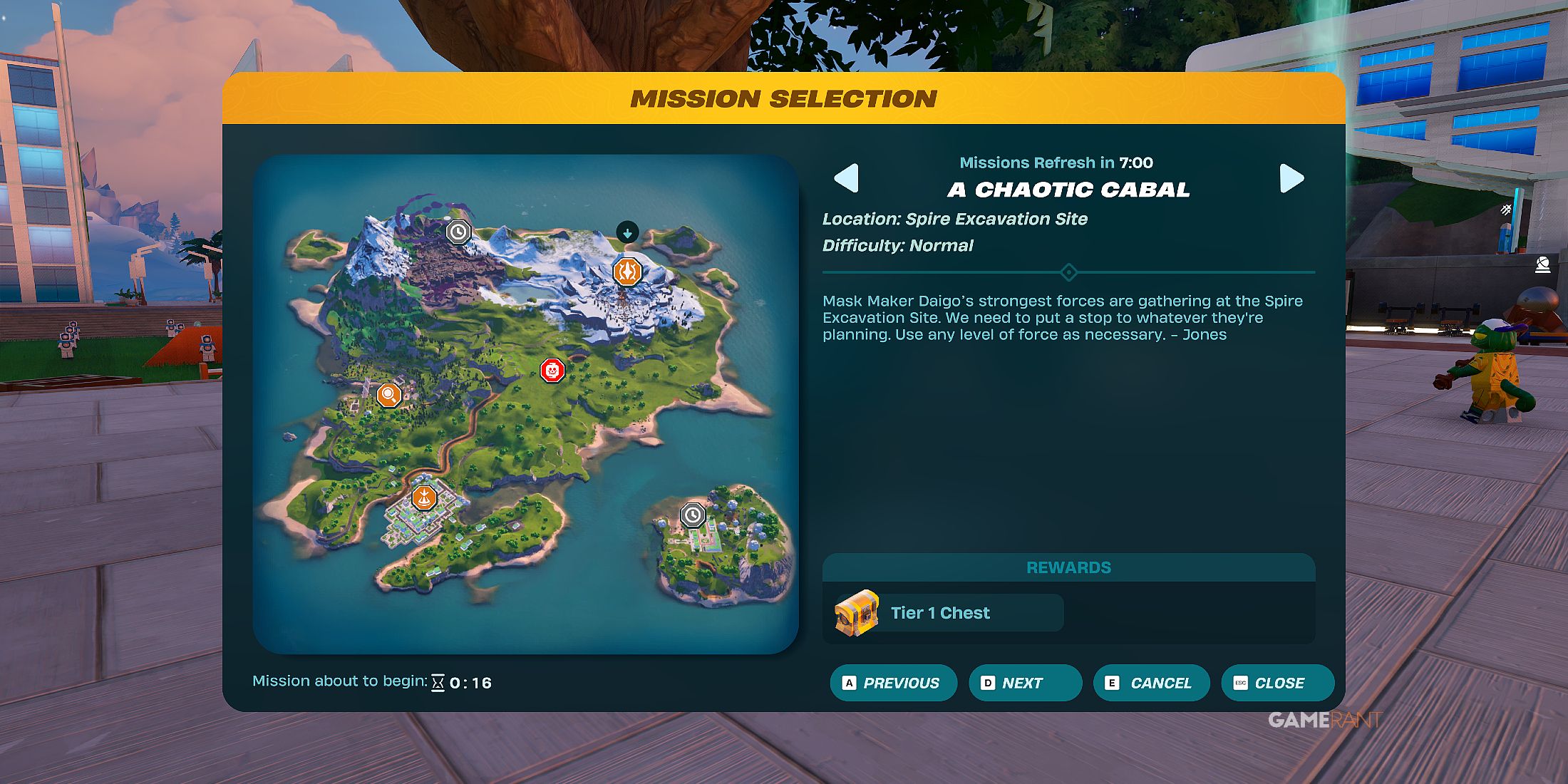 Eine chaotische Kabalenmission Lego Fortnite Expeditionen