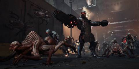 A horde of enemies in Killing Floor 3