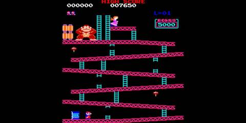 A level in Donkey Kong