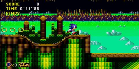 A level in Sonic CD