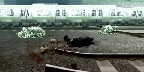 A pack of Pomeranian dogs killing a hippo - Tokyo Jungle