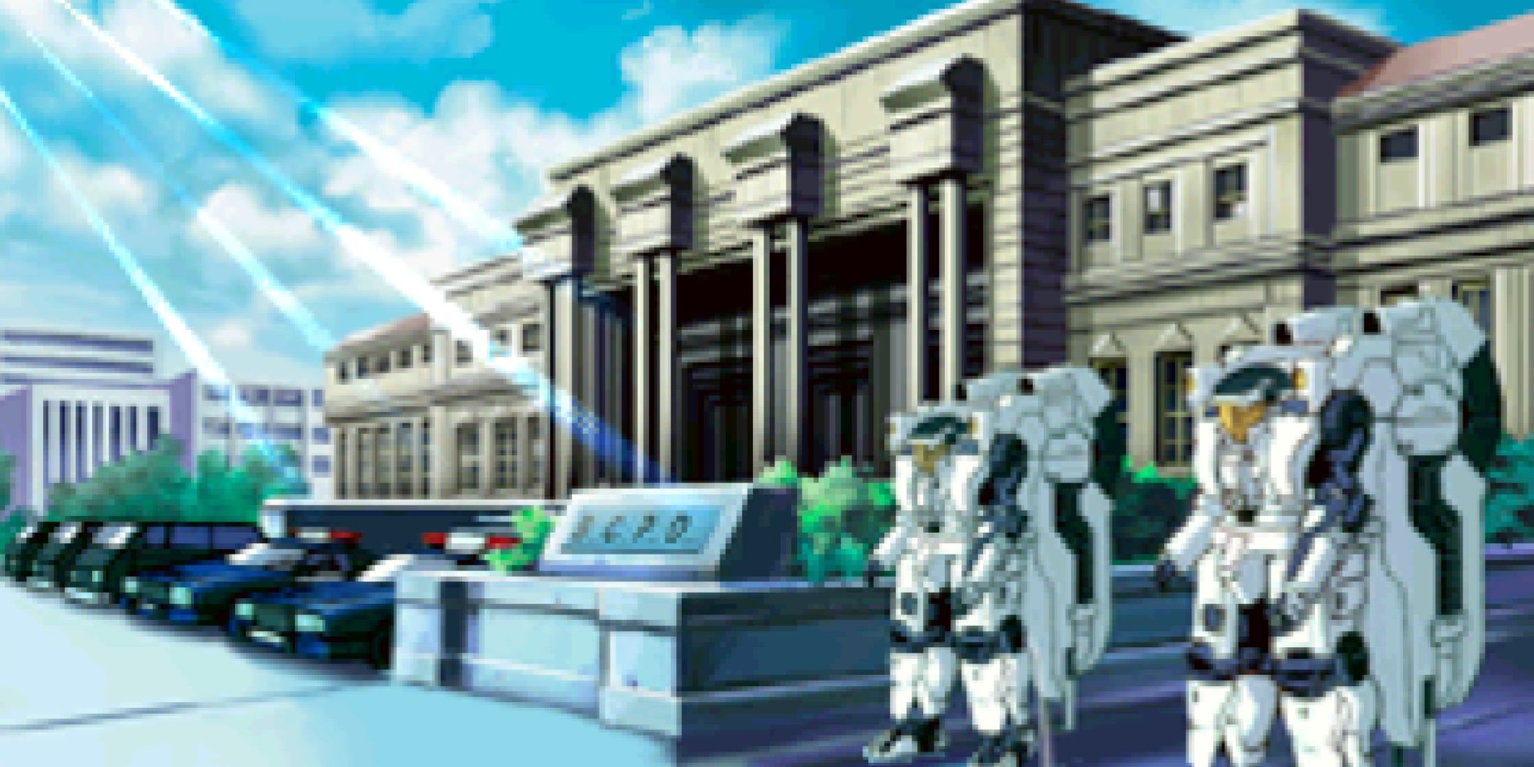 A police station in Policenauts-1