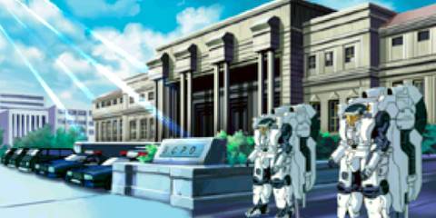 A police station in Policenauts-1