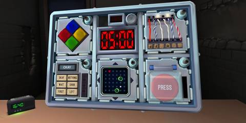 A puzzle in Keep Talking and Nobody Explodes