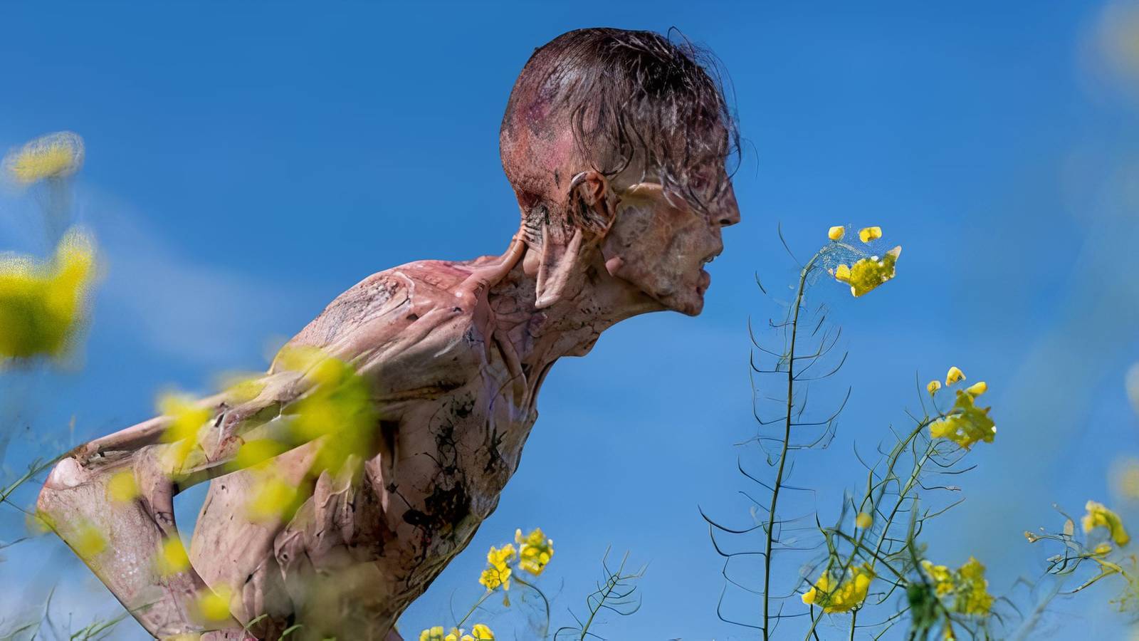 A zombie in 28 Years Later