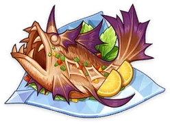 Skirk's special dish, "Abyssal bounty"