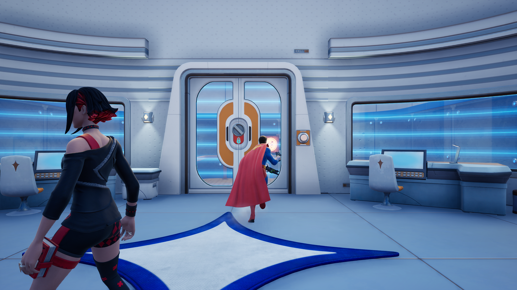 activating the hero training room