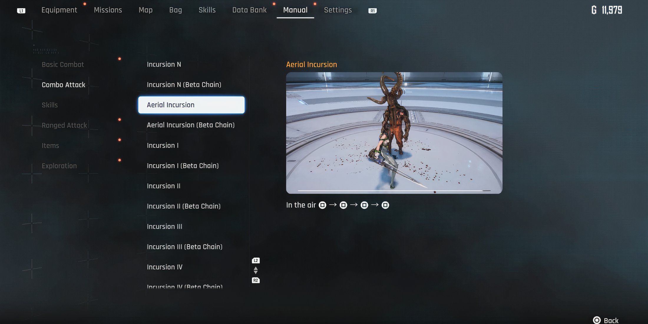 Aerial invasion in a star blade