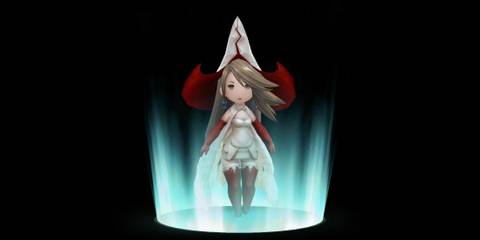Agnes as a White Mage in Bravely Default Flying Fairy HD Remaster