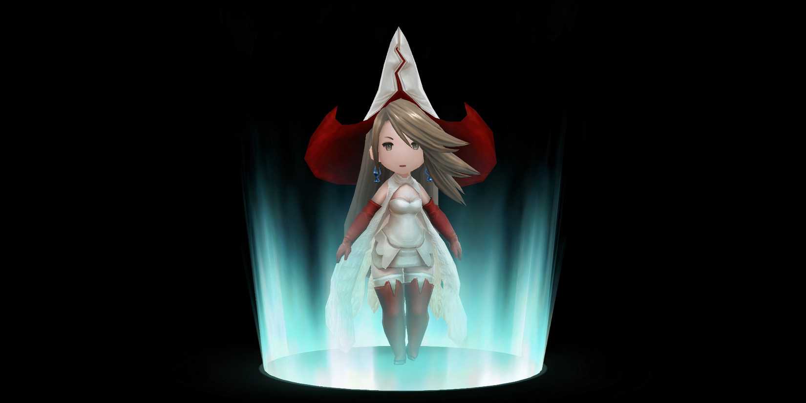 Agnes as a White Mage in Bravely Default Flying Fairy HD Remaster
