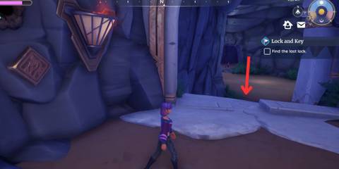Air Key chest location in Palia's Lock and Key quest