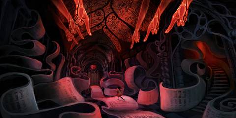 Alice Asylum concept art by Adam Narozanski