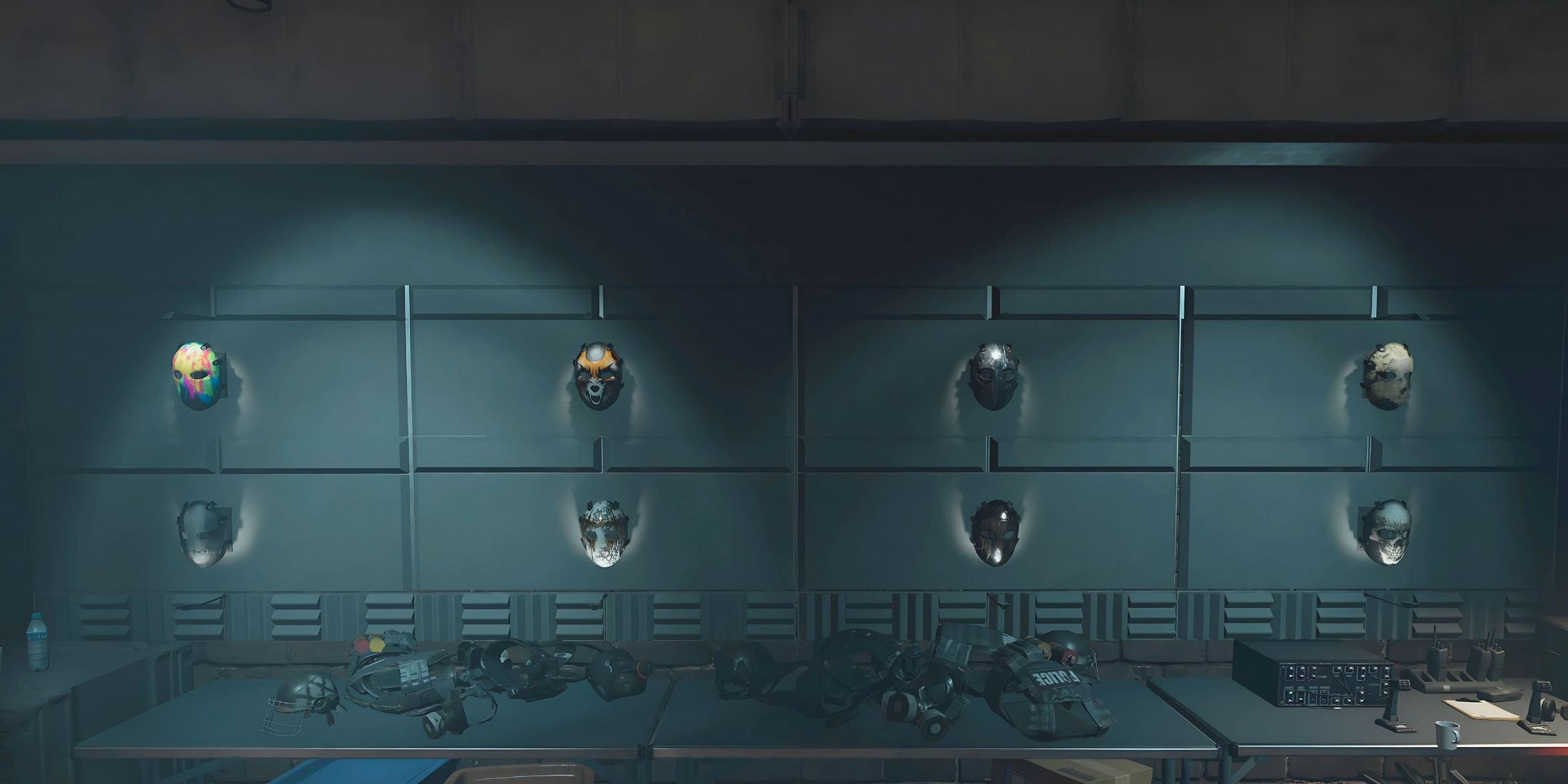 Masks Hunter, all 2