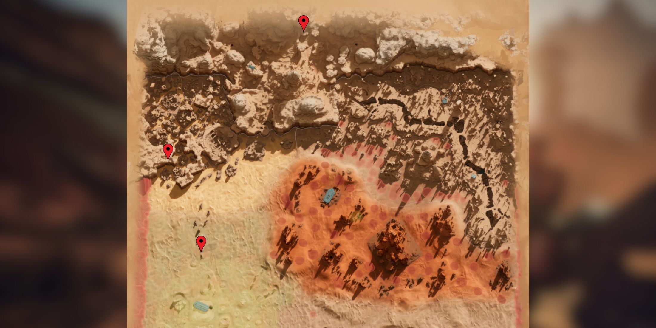 All hydraulic piston and military power regulatory institution location of Dune Awakening