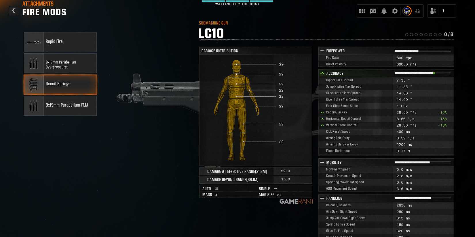 All LC10 Fire Mods in Black Ops 6