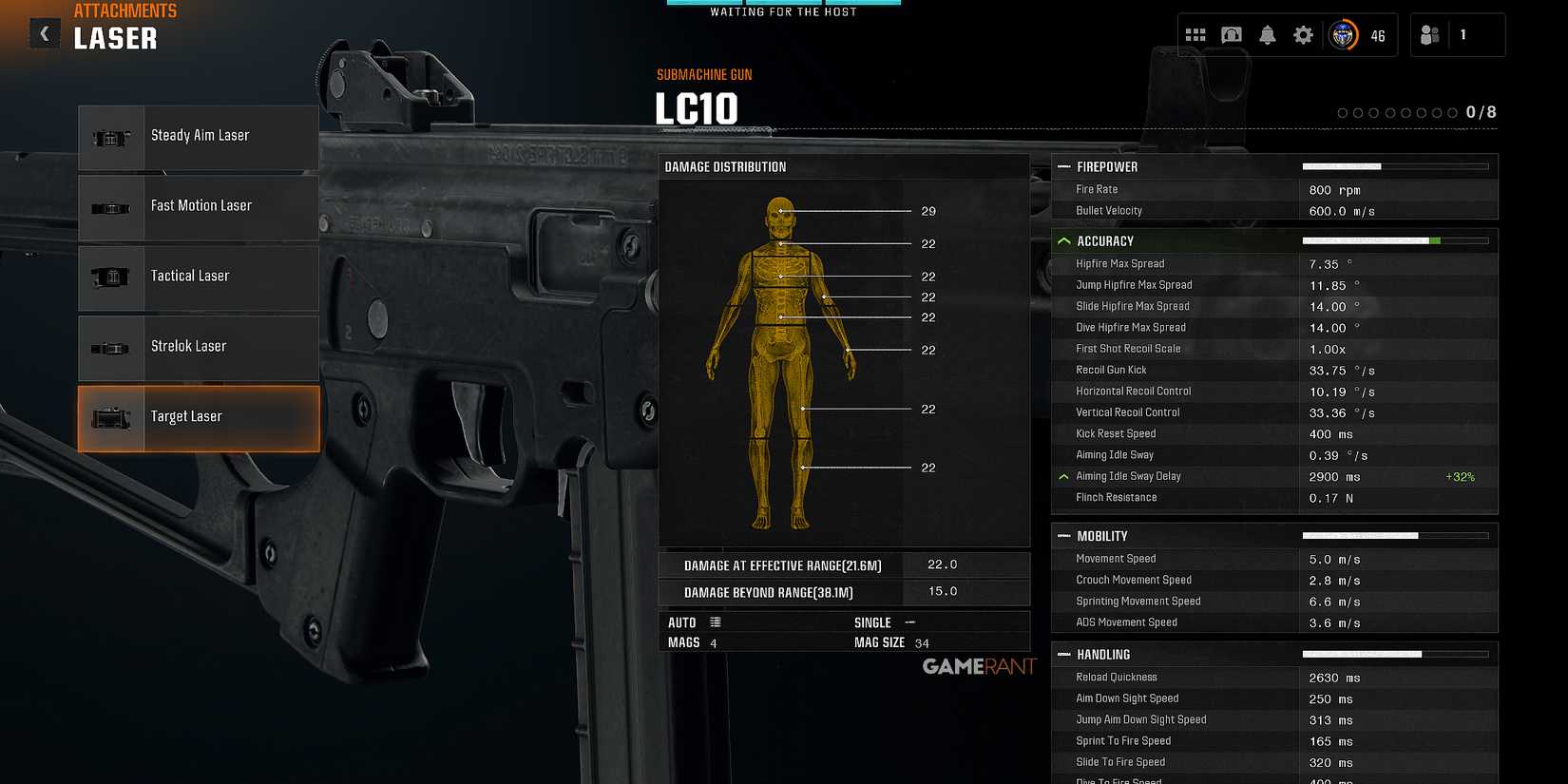 All LC10 Lasers in Black Ops 6