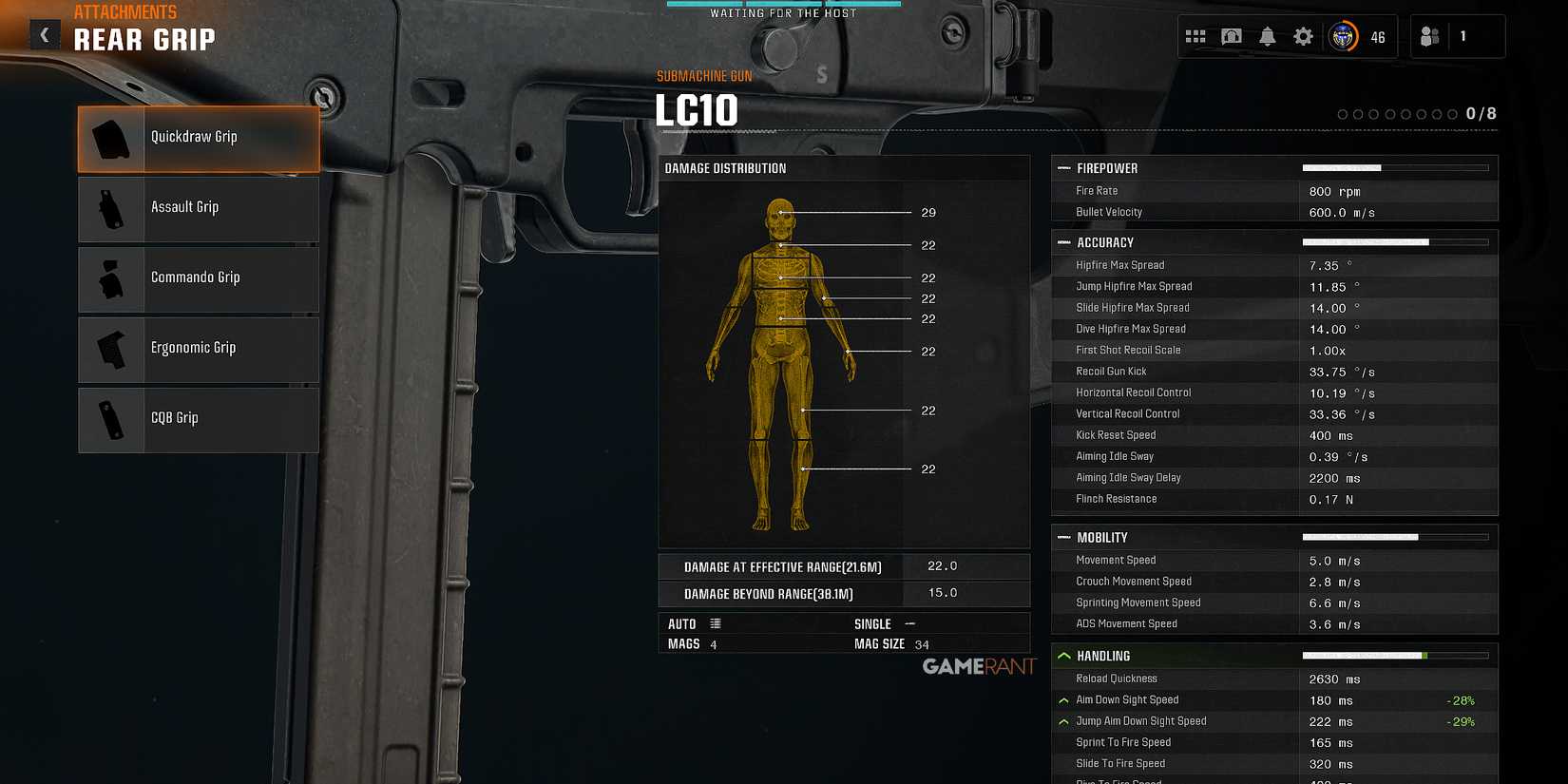 All LC10 Rear Grips in Black Ops 6