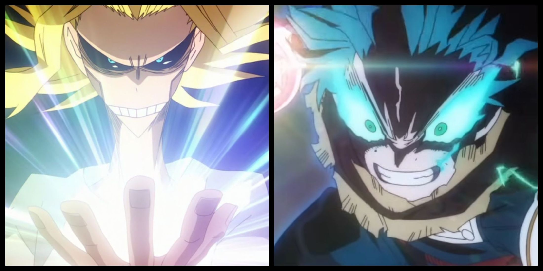 all might and deku powered