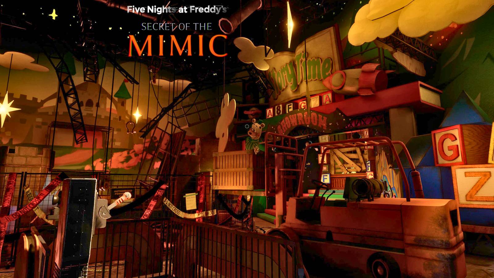 All Secret Areas in FNAF Secret of the Mimic