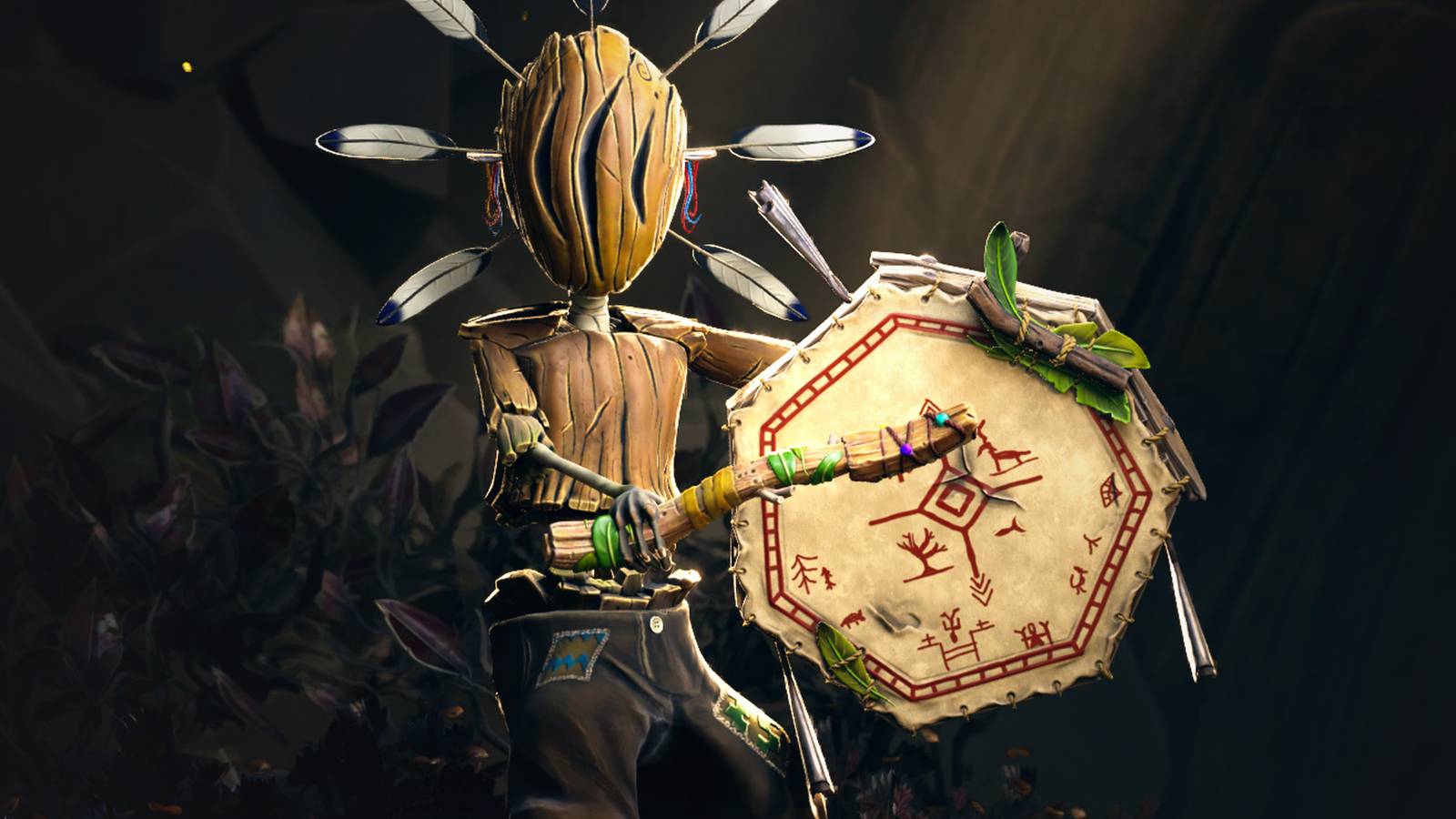 Ancestral Harvest shaman child protagonist with a drum 2x1 screenshot