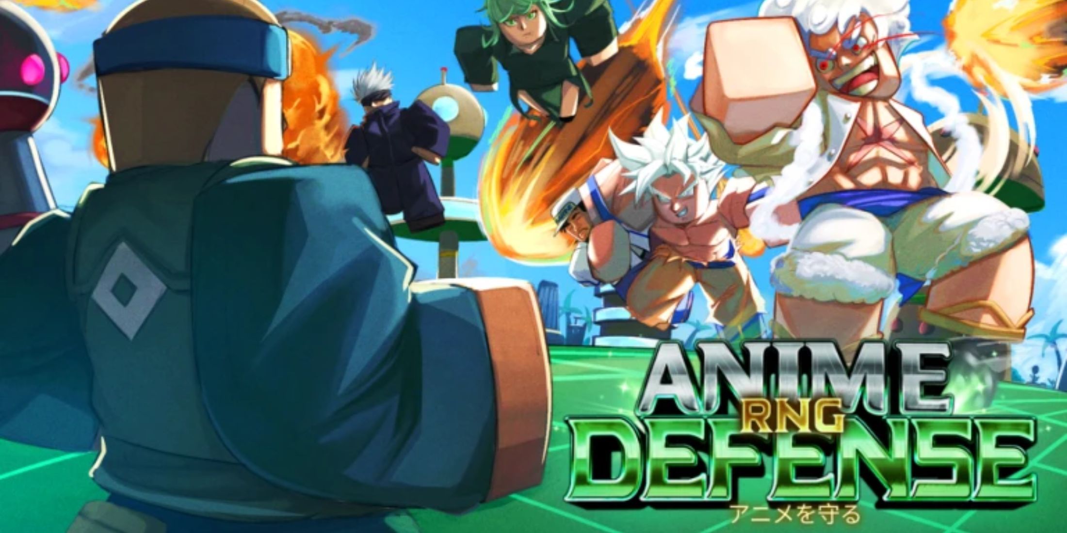 Anime Defense RNG characters