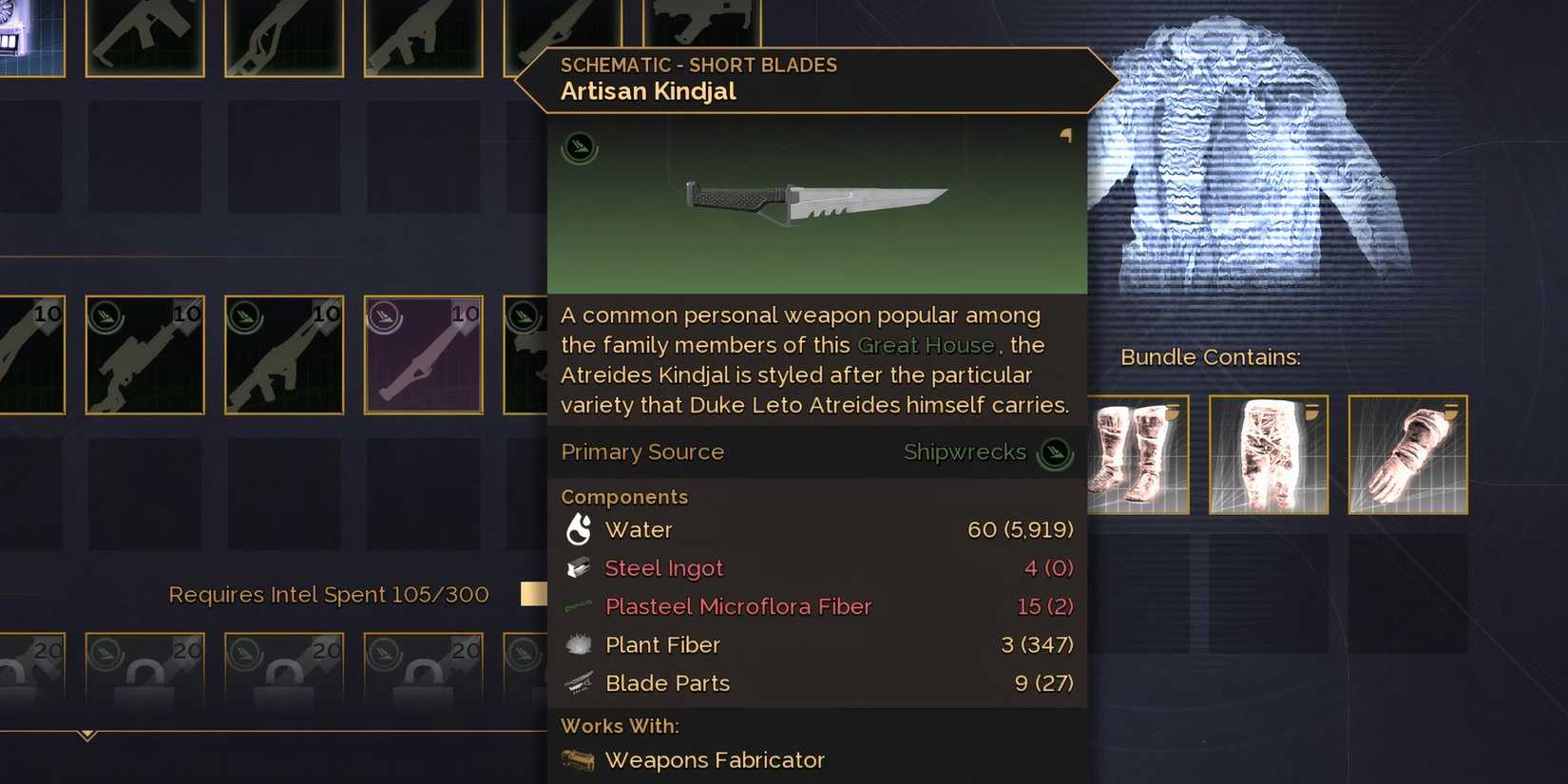 Artisan Kindjal Dune Awakening