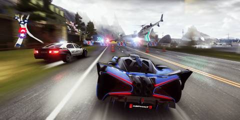 Asphalt Legends Unite Police Chase Gameplay