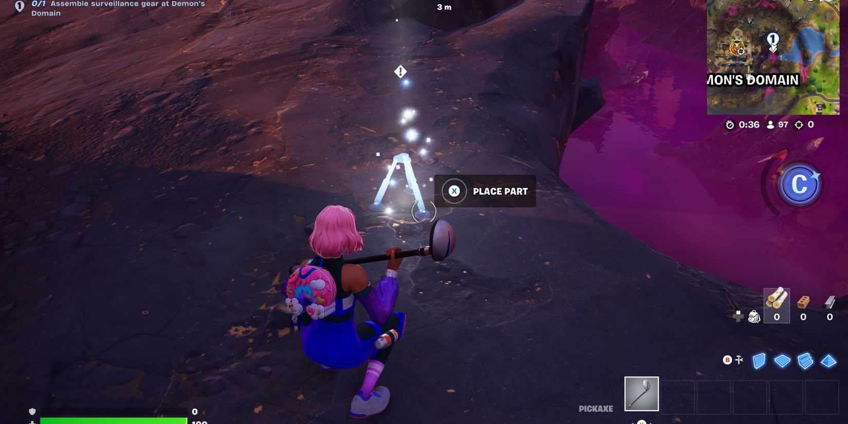 assemble surveillance fortnite