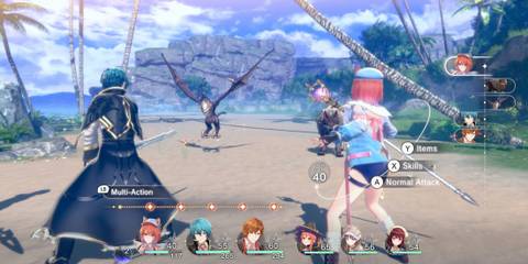 Atelier Resleriana The Red Alchemist & the White Guardian battle system