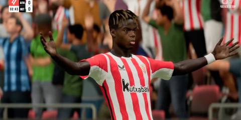 Athletic Club Celebrating A Goal In EA Sports FC 25