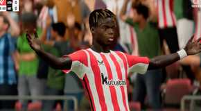 Athletic Club Celebrating A Goal In EA Sports FC 25