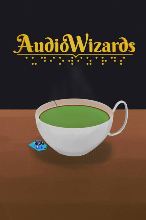 AudioWizards video game cover art tag