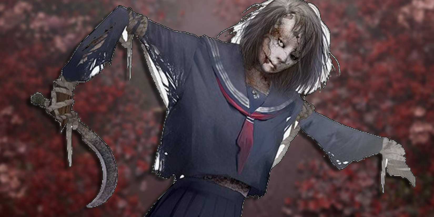 ayakakashi silent hill f scarecrow Japanese school girl kunekune noh mask