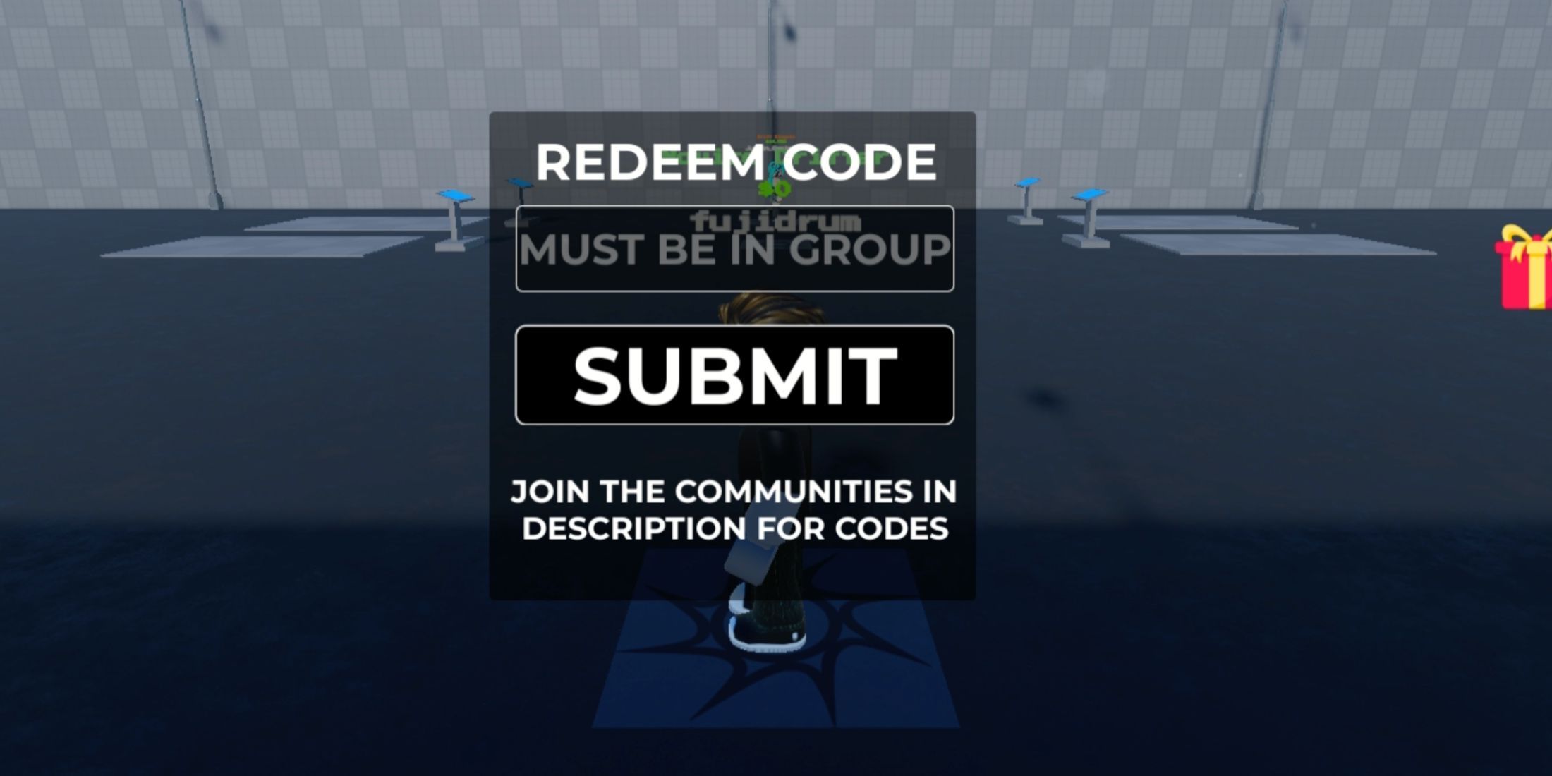Baseplate Drifting the codes tab