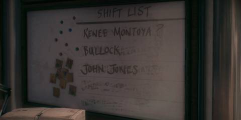 Shift list with Martian Manhunter and The Question references in Batman: Arkham Knight