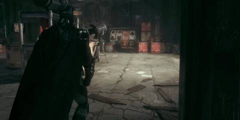 The empty room in the Panessa Studios in Batman: Arkham Knight