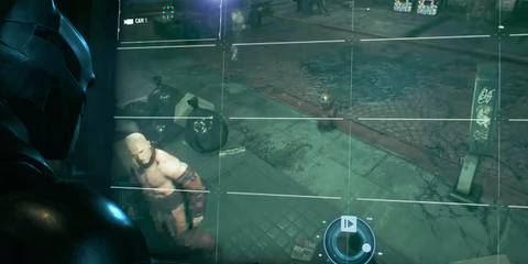 Victor Zsasz cameo in Batman: Arkham Knight