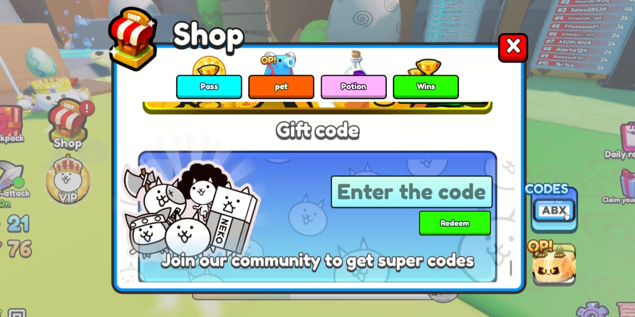 Roblox: Battle Cat Evolution Codes Roblox: Battle Cat Evolution Codes