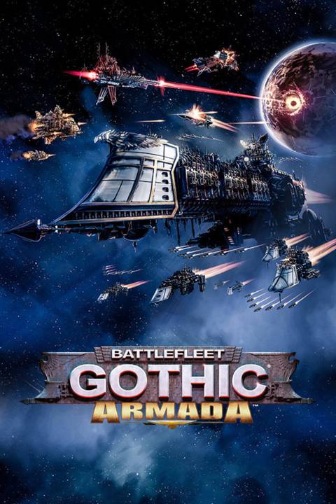 Battlefleet Gothic Armada video game cover art tag