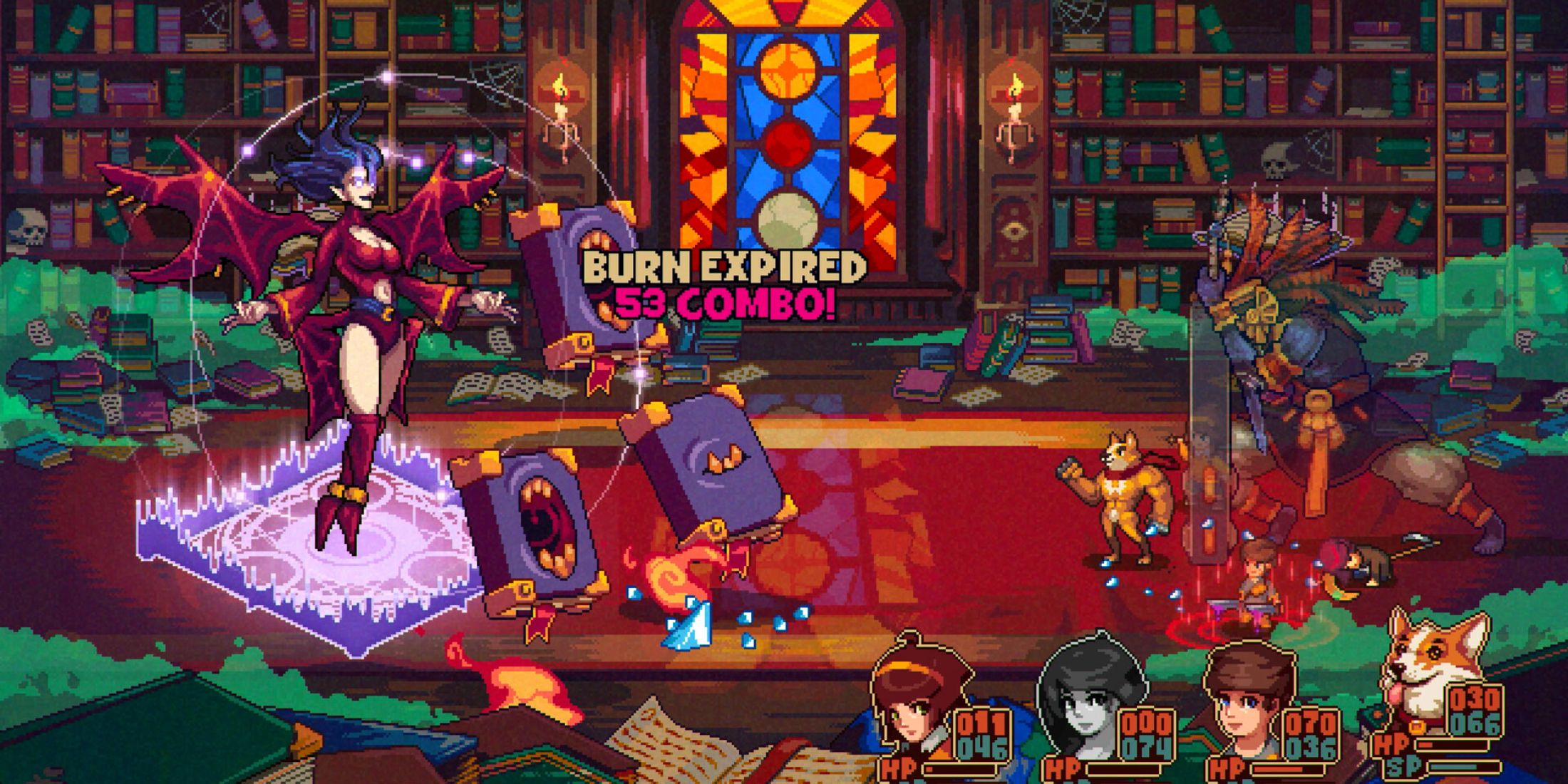 Battling a powerful witch in a haunted library, Bloomtown stands out as one of Steam's coziest RPGs