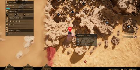 Beast Claw Outpost Location Dune Awakening 