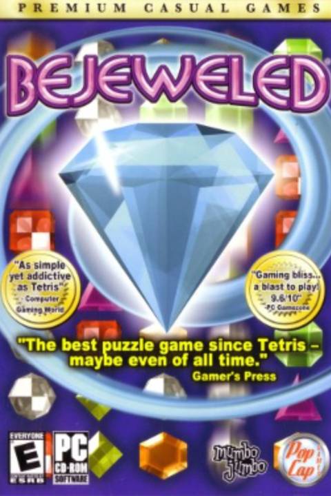 Bejeweled video game cover art tag