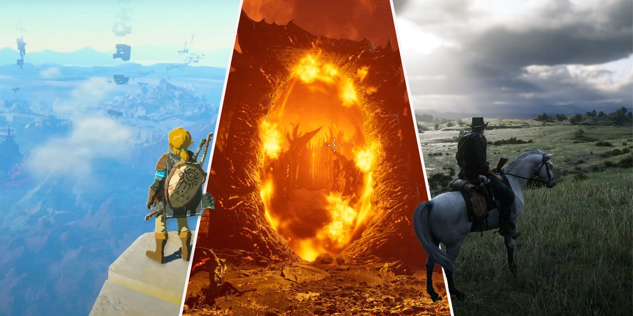 best open world games to explore rdr2 zelda and elder scrolls oblivion