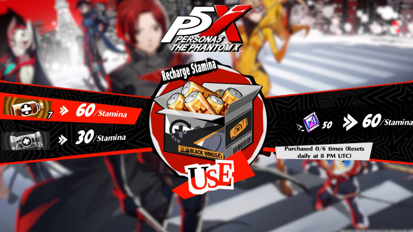 Best Way to Spend Stamina Points in Persona 5 Phantom X