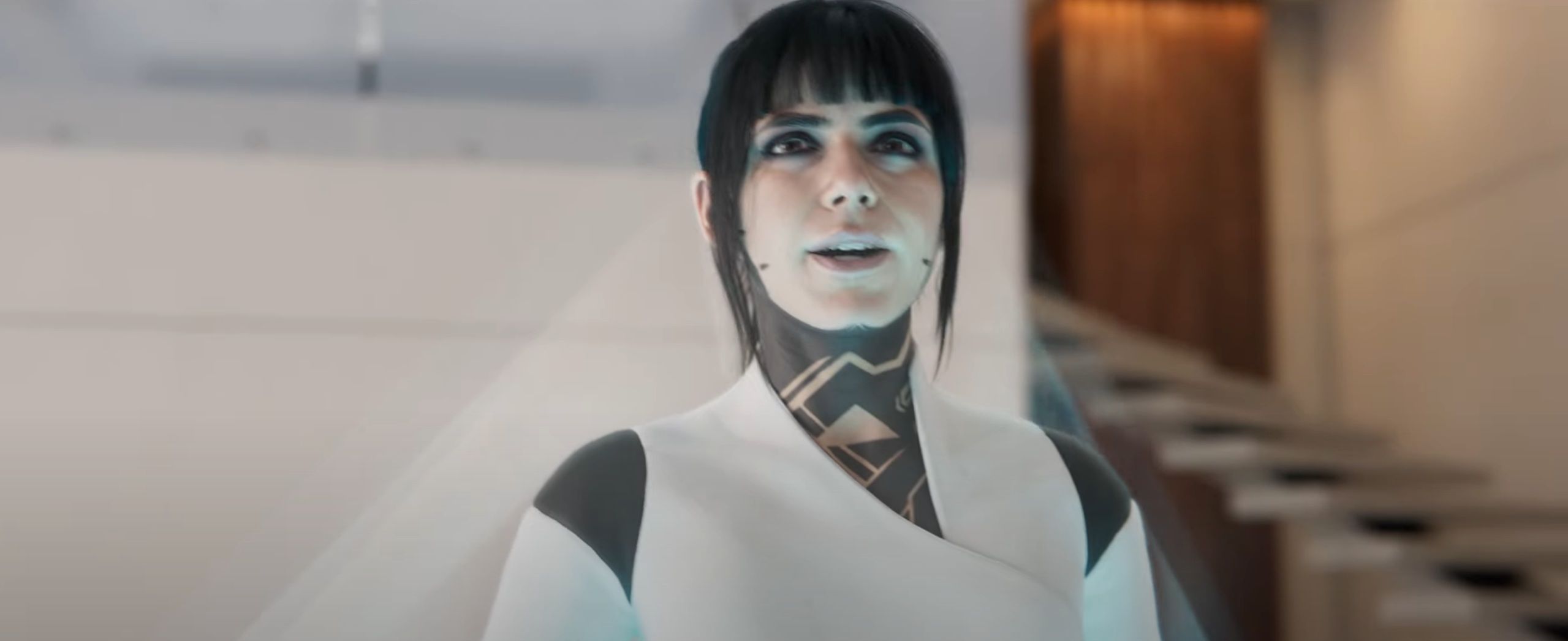 Tela de gameplay de Call of Duty: Black Ops 7 mostrando personagem em ação.