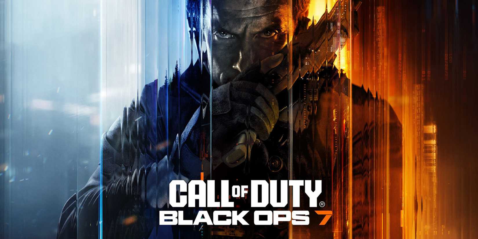 Arte de capa de Call of Duty: Black Ops 7.