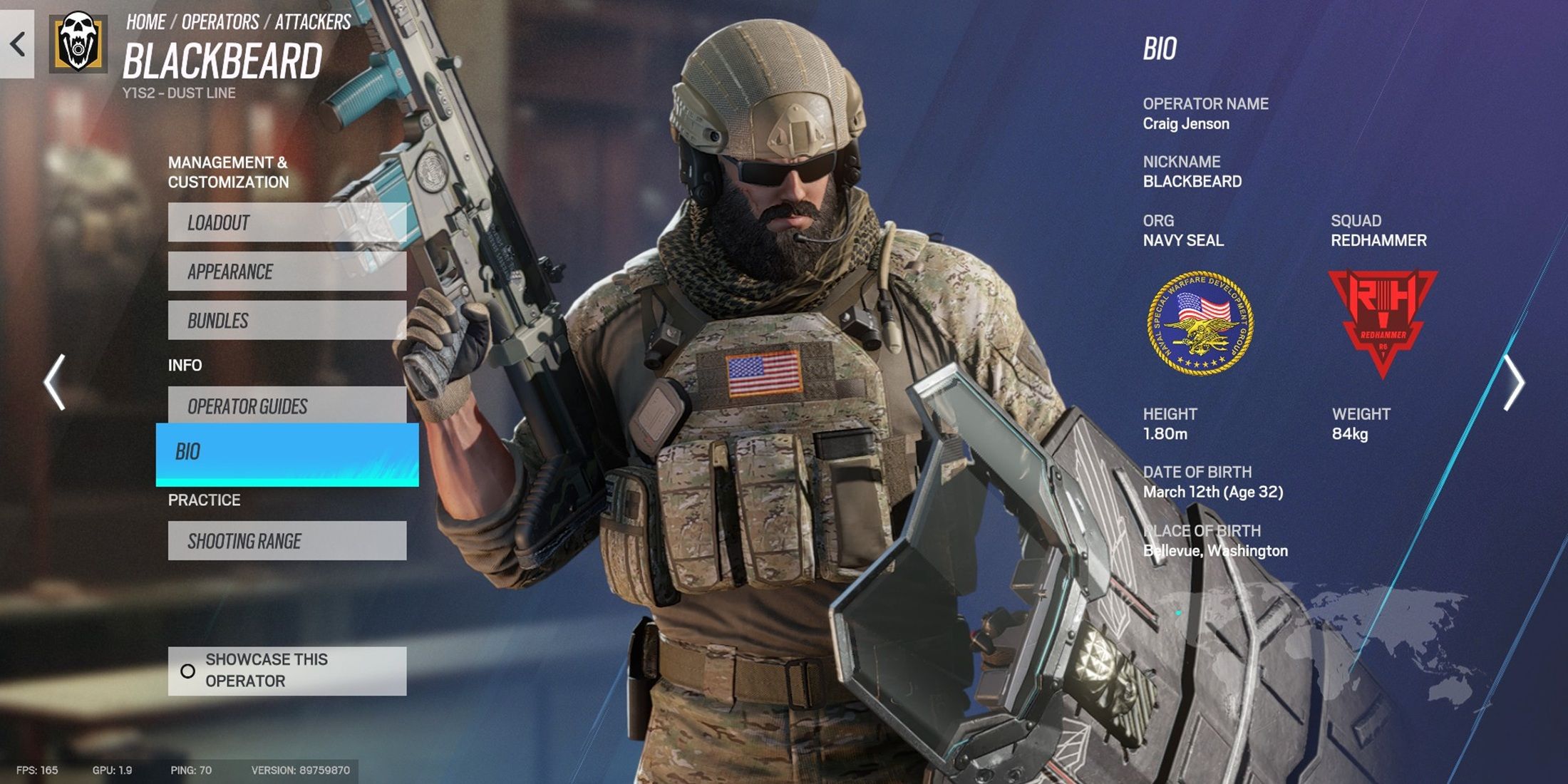 Blackbeard - Rainbow Six Siege