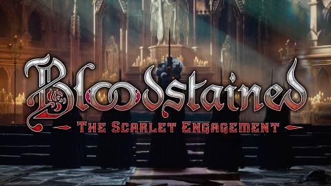 bloodstained the scarlet engagement with logo